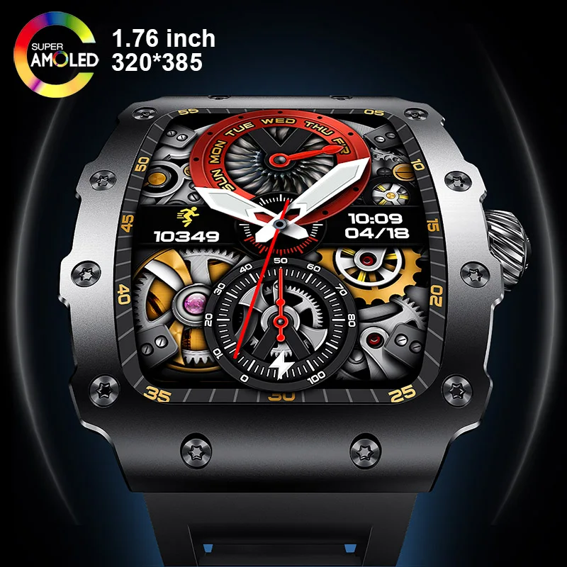 Smartwatch Custom - Nueva tendencia reloj inteligente 1,76 pulgadas