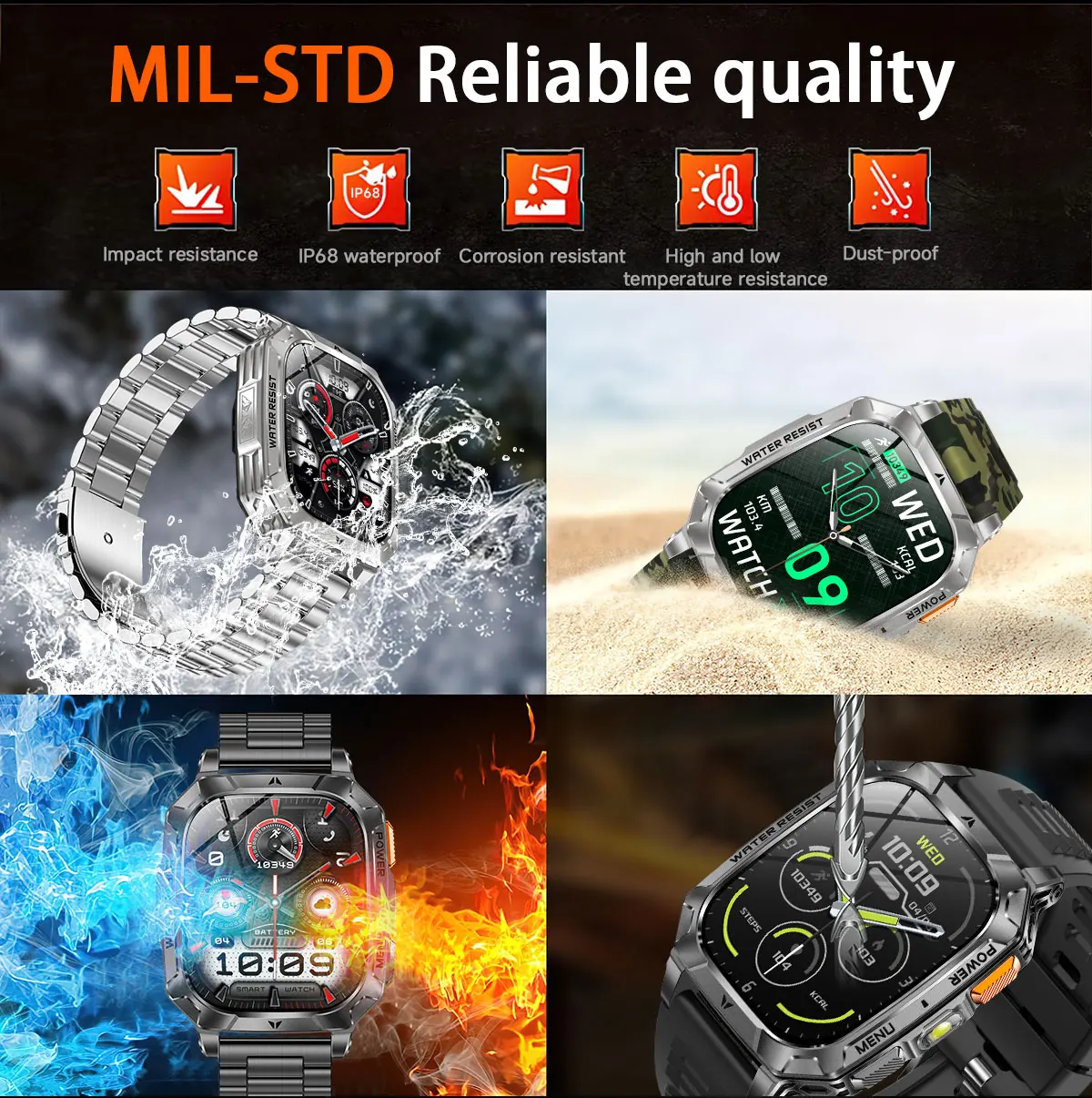 Nuevo Reloj Inteligente para H - Smartwatch Custom reseña y precio