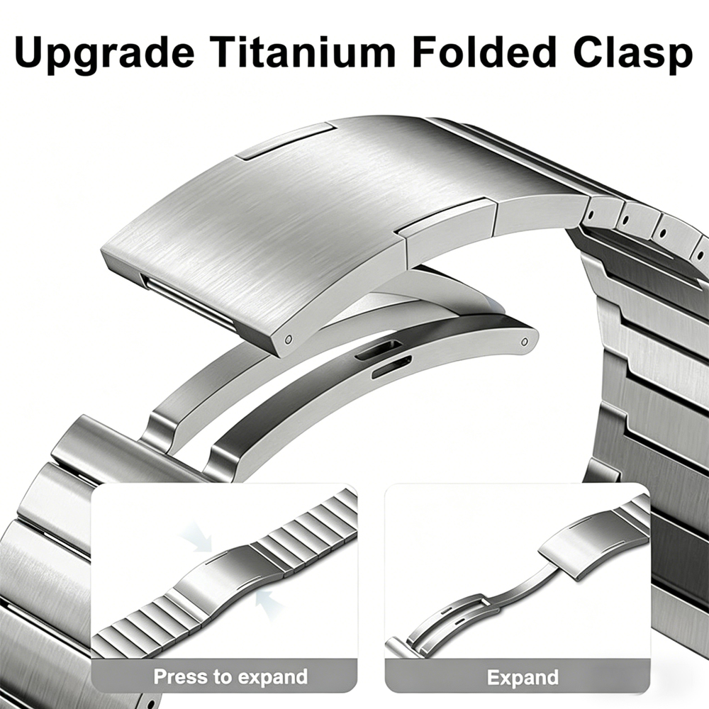 Correa de Titanio Original par - Titan Smartwatch Accessories reseña y precio