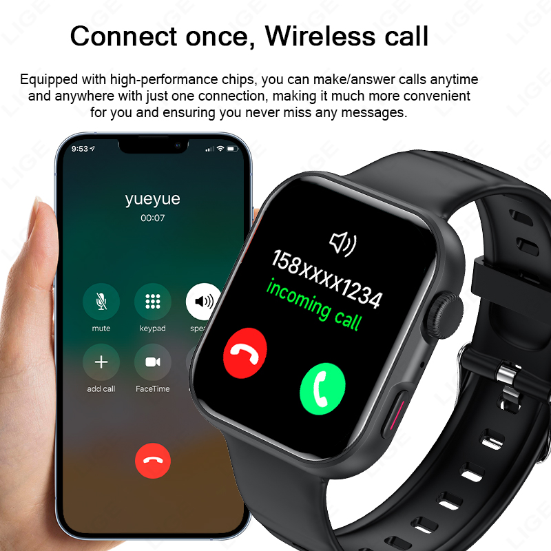 Reloj Inteligente LIGE con Pan - Smartwatch X12 reseña y precio
